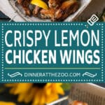 Lemon Chicken Wings Recipe | Baked Chicken Wings #chicken #chickenwings #lemon #appetizer #dinner #uzhal