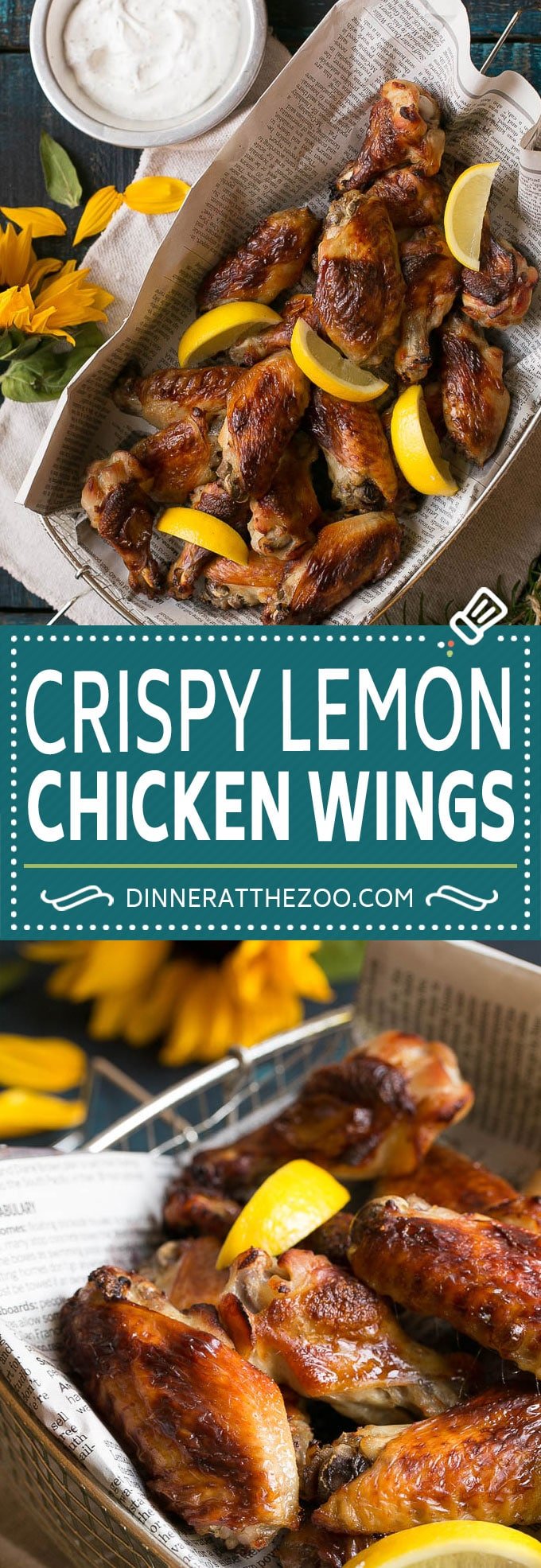 Lemon Chicken Wings Recipe | Baked Chicken Wings #chicken #chickenwings #lemon #appetizer #dinner #uzhal