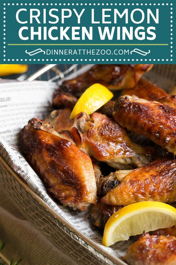 Lemon Chicken Wings Recipe | Baked Chicken Wings #chicken #chickenwings #lemon #appetizer #dinner #uzhal