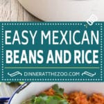 Mexican Beans and Rice Recipe | Pinto Beans | Mexican Rice #rice #beans #dinner #uzhal