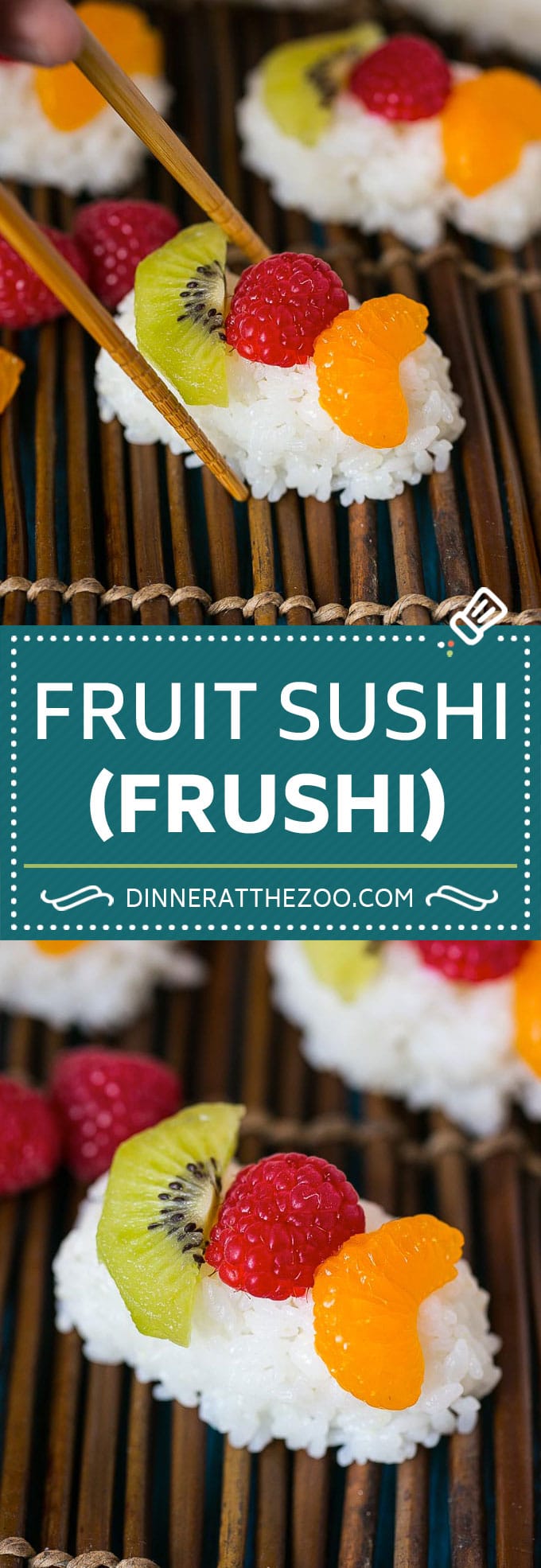 Fruit Sushi Recipe | Dessert Sushi #fruit #sushi #snack #dessert #uzhal