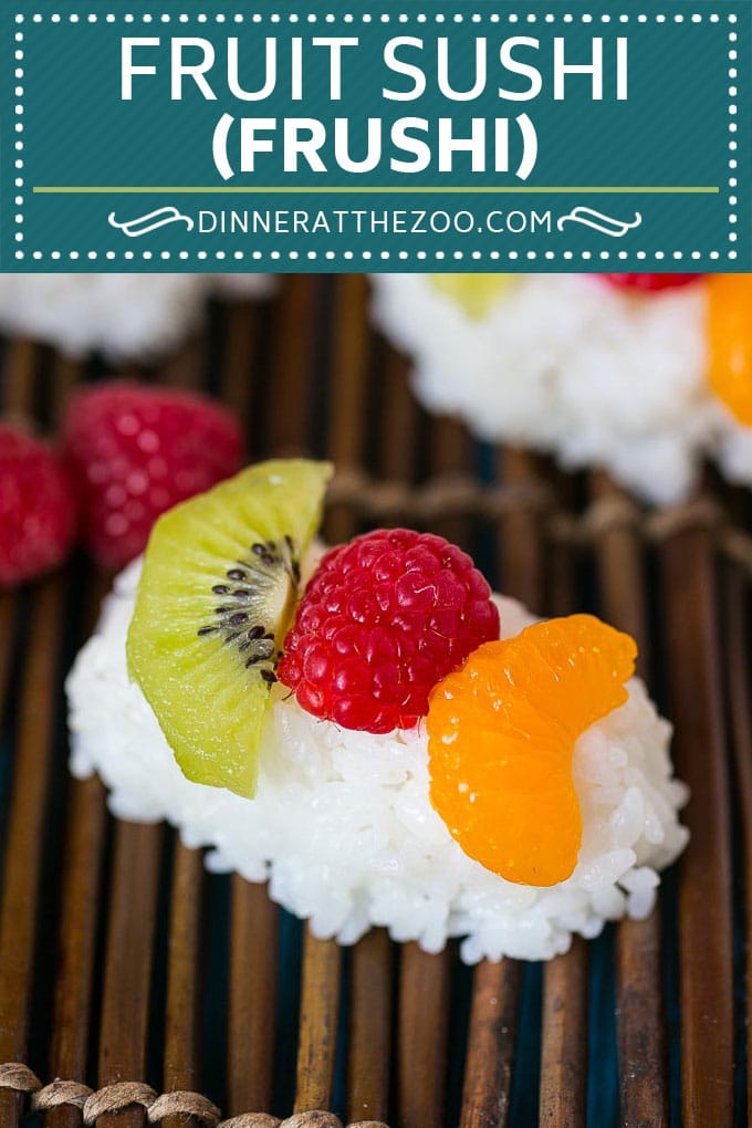 Fruit Sushi Recipe | Dessert Sushi #fruit #sushi #snack #dessert #uzhal
