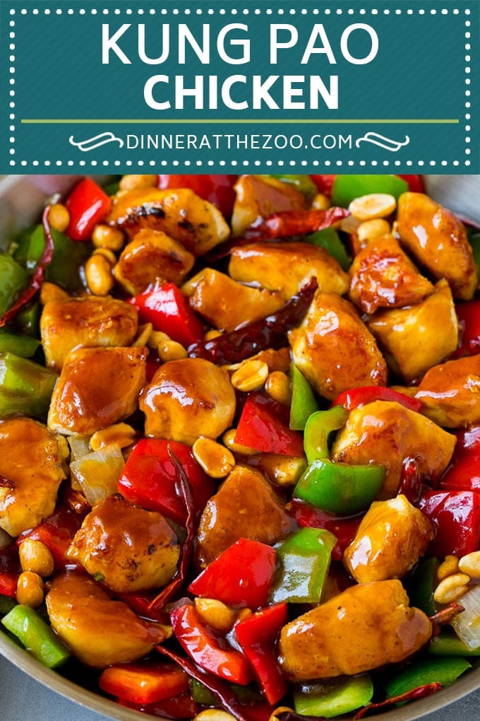 Kung Pao Chicken Recipe | Chicken Stir Fry #chicken #stirfry #chinesefood #peanuts #peppers #dinner #uzhal
