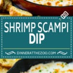 Shrimp Scampi Dip Recipe | Hot Shrimp Dip | Shrimp Dip Recipe #shrimp #dip #appetizer #cheese #seafood #uzhal