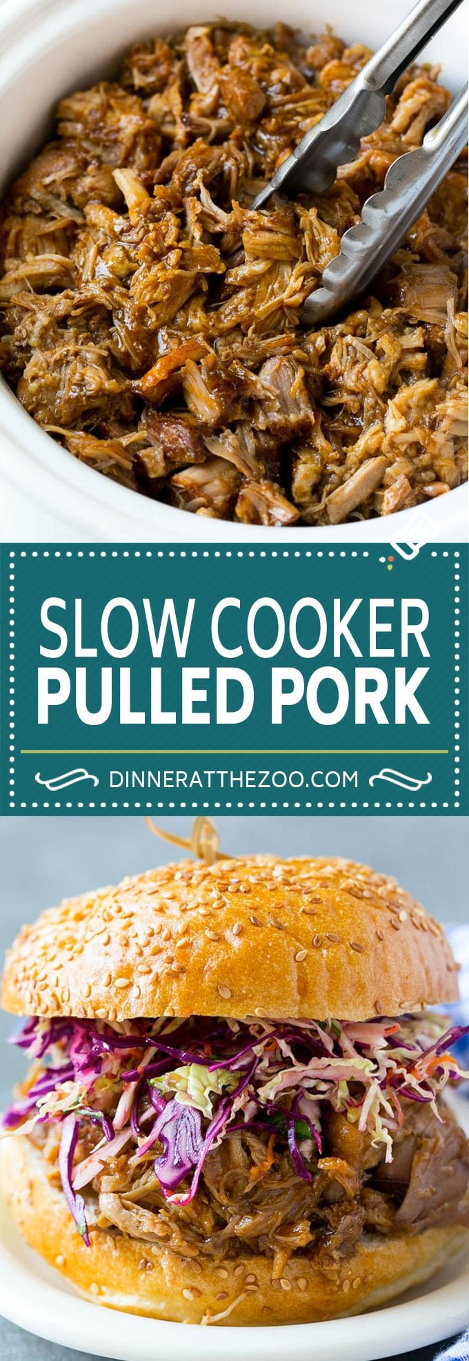 Slow Cooker Pulled Pork Sandwiches Recipe | Slow Cooker Pulled Pork | Crockpot Pulled Pork | Slow Cooker Sandwich #pork #slowcooker #crockpot #sandwich #dinner #uzhal
