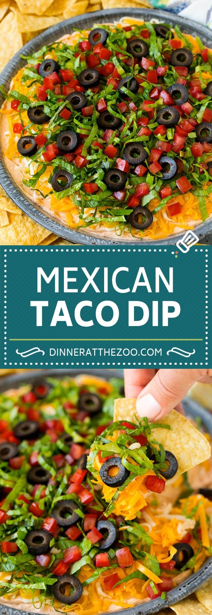 Taco Dip Recipe | Mexican Dip #tacos #dip #appetizer #mexicanfood #cheese #uzhal