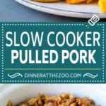 Slow Cooker Pulled Pork Recipe | Crock Pot Pulled Pork #pork #pulledpork #crockpot #slowcooker #dinner #uzhal