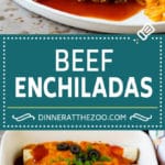 Beef Enchiladas Recipe #beef #groundbeef #mexicanfood #enchiladas #cheese #dinner #uzhal
