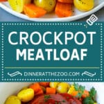 Crockpot Meatloaf Recipe | Slow Cooker Meatloaf #meatloaf #beef #slowcooker #crockpot #dinner #uzhal