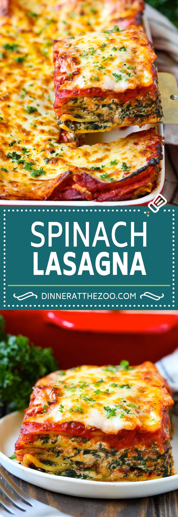 Spinach Lasagna Recipe | Vegetarian Lasagna #lasagna #spinach #cheese #pasta #italianfood #dinner #uzhal