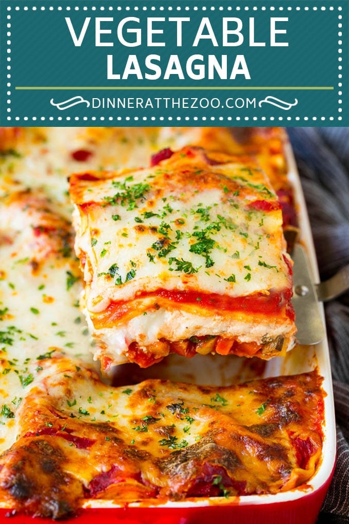 Vegetable Lasagna Recipe | Vegetarian Lasagna #lasagna #vegetarian #veggies #cheese #pasta #dinner #uzhal