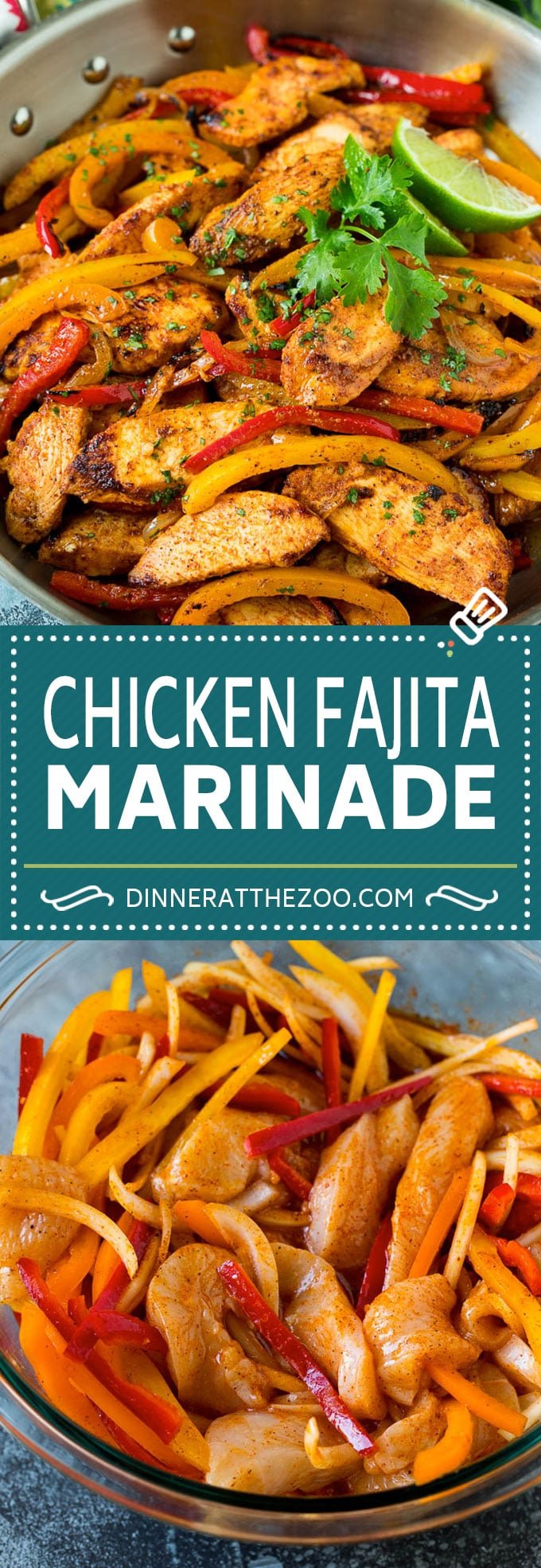 Chicken Fajita Marinade Recipe | Chicken Fajitas #chicken #fajitas #marinade #dinner #uzhal