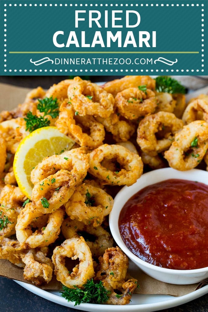 Fried Calamari Recipe #seafood #appetizer #dinner #uzhal