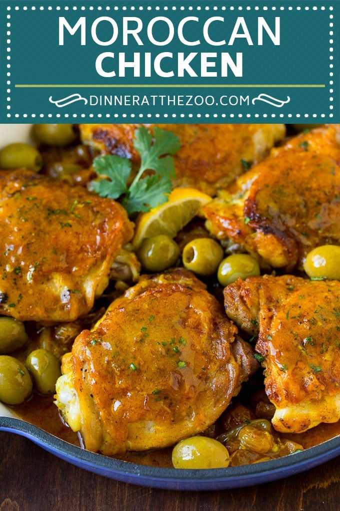 Moroccan Chicken Recipe #chicken #dinner #olives #uzhal