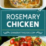 Rosemary Chicken Recipe | Baked Chicken #chicken #lemon #garlic #lowcarb #dinner #uzhal #rosemary