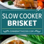 Slow Cooker Brisket Recipe | Crockpot Brisket #beef #slowcooker #crockpot #dinner #uzhal