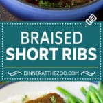 Braised Short Ribs Recipe #beef #dinner #uzhal