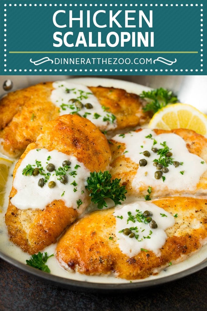 Chicken Scallopini Recipe #chicken #chickenbreast #dinner #uzhal