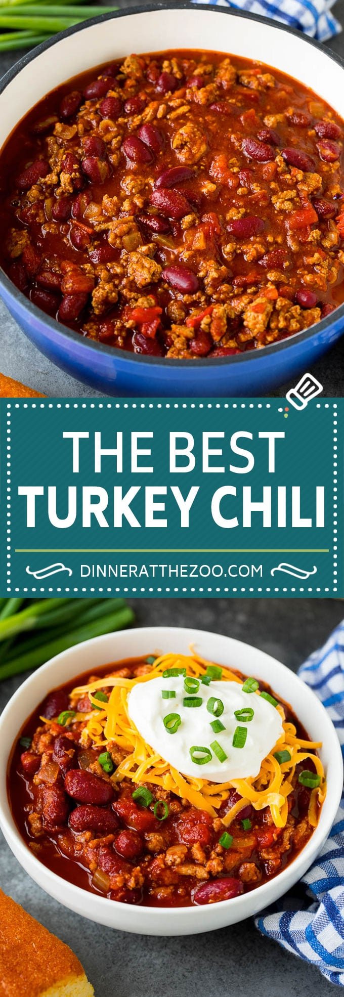 Turkey Chili Recipe #turkey #chili #dinner #uzhal