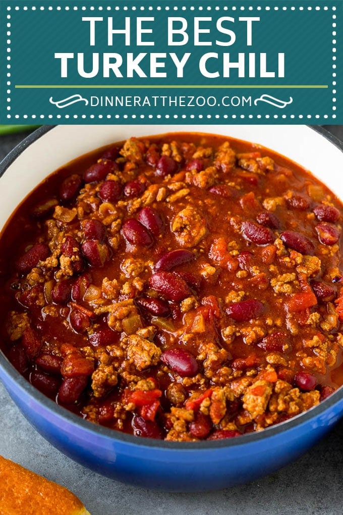 Turkey Chili Recipe #turkey #chili #dinner #uzhal