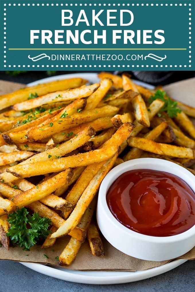 Baked French Fries Recipe #potatoes #fries #dinner #uzhal