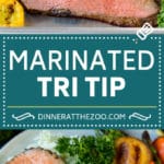 The best tri tip marinade for perfectly tender beef every time! #beef #uzhal