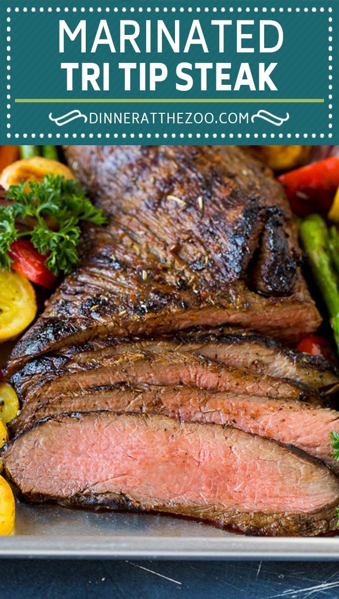 The best tri tip marinade for perfectly tender beef every time! #beef #uzhal