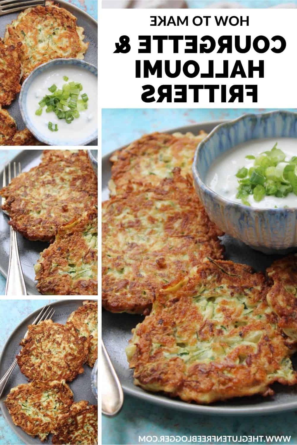 Frittelle di Zucchine e Halloumi Senza Glutine
