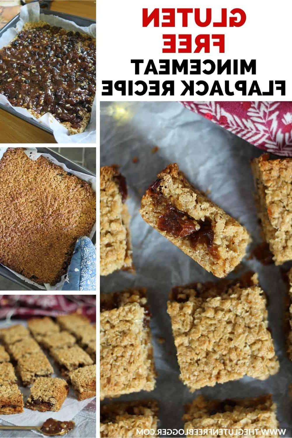 Barretta d'avena al mincemeat senza glutine 2 ricetta flapjack al mincemeat senza glutine