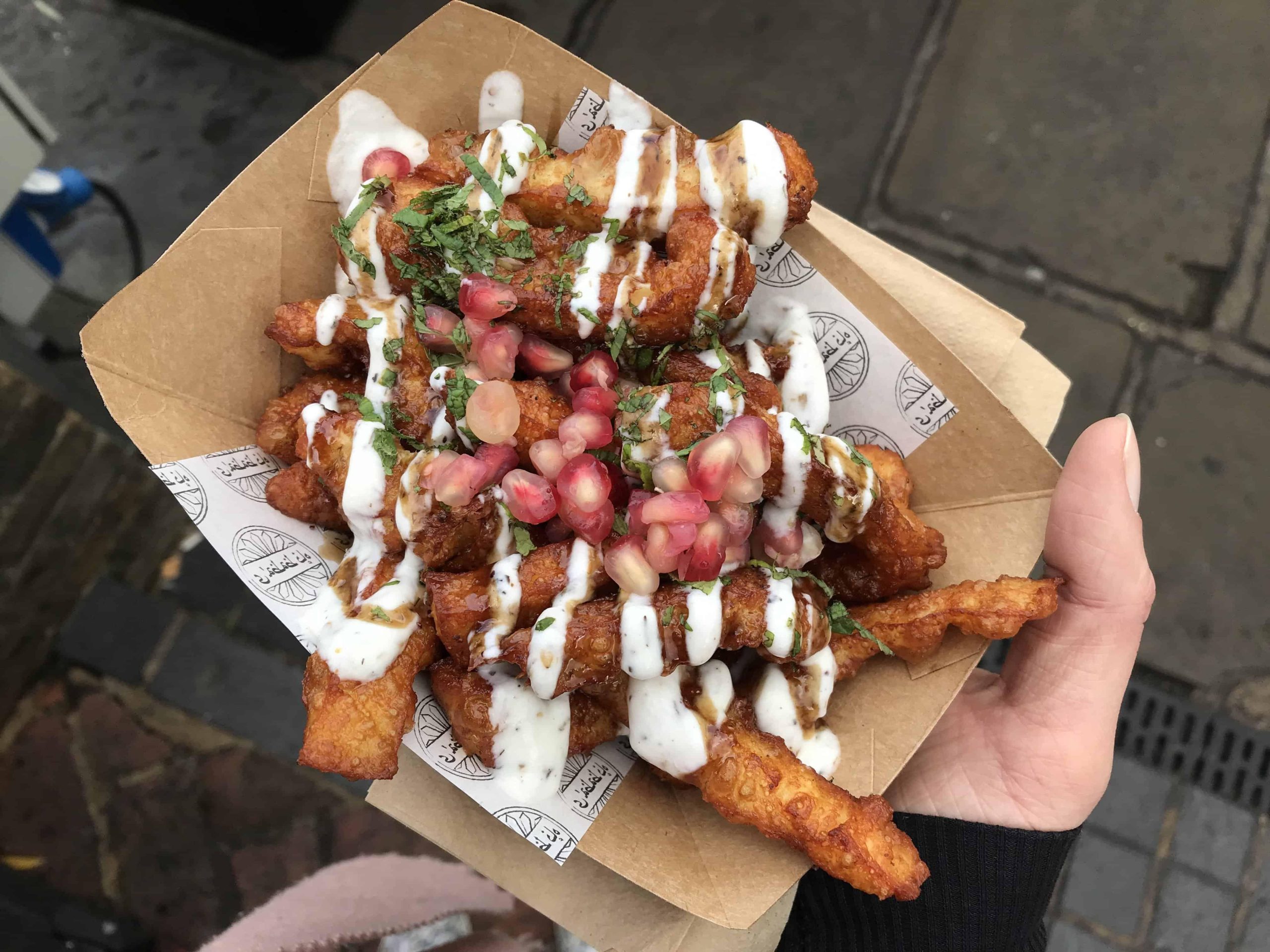 PATATINE DI HALLOUMI SENZA GLUTINE CAMDEN LONDRA