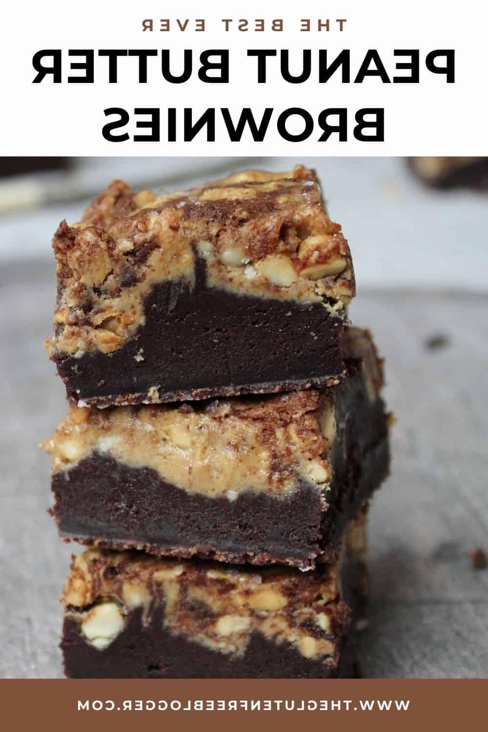 Brownies al Burro d'Arachidi Senza Glutine