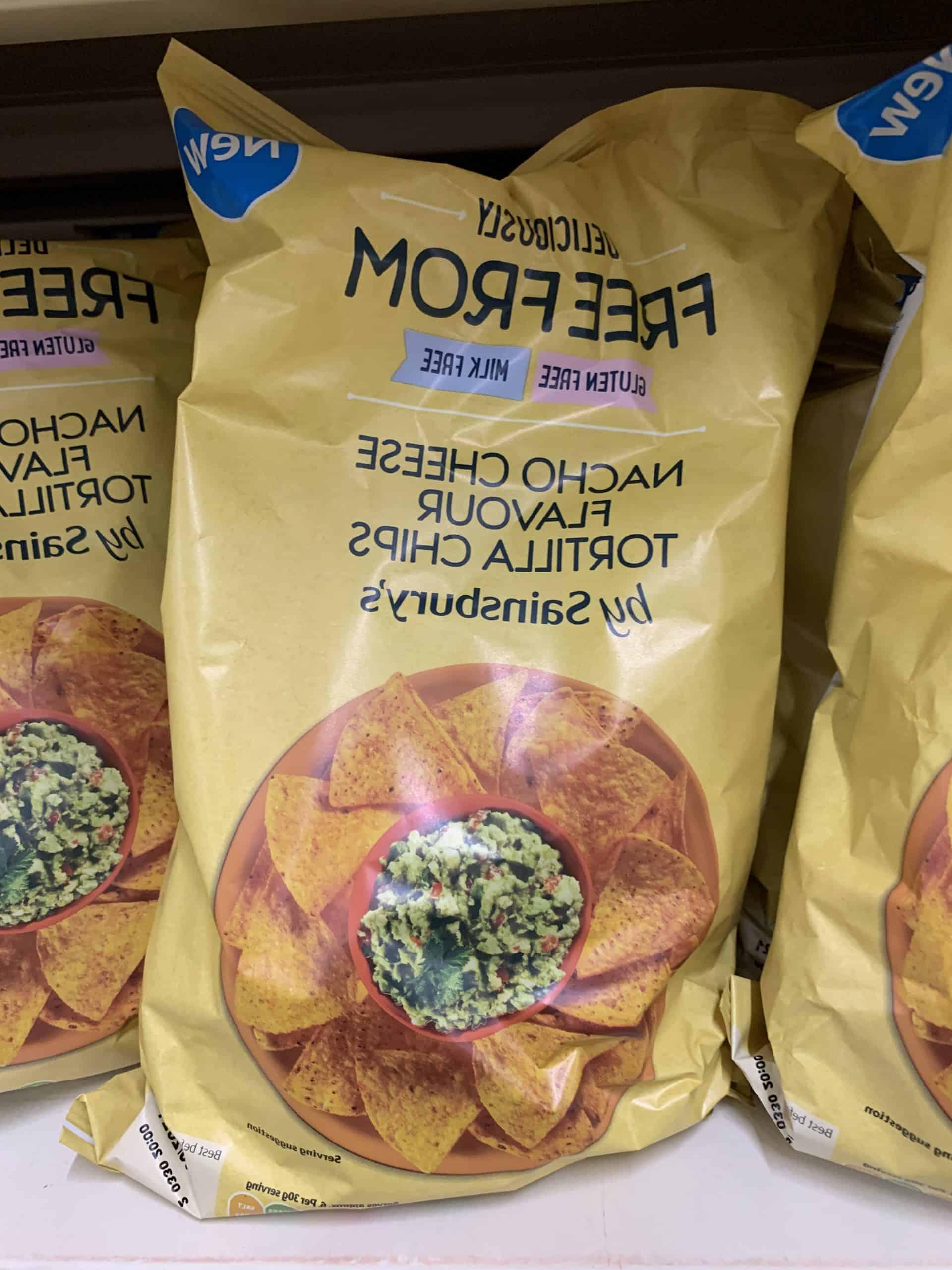 sainsburys new nachos gluten free vegan