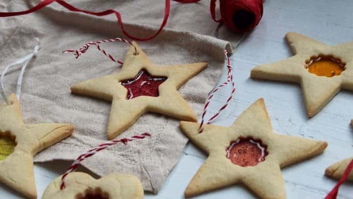 Biscotti con Vetro Colorato Senza Glutine