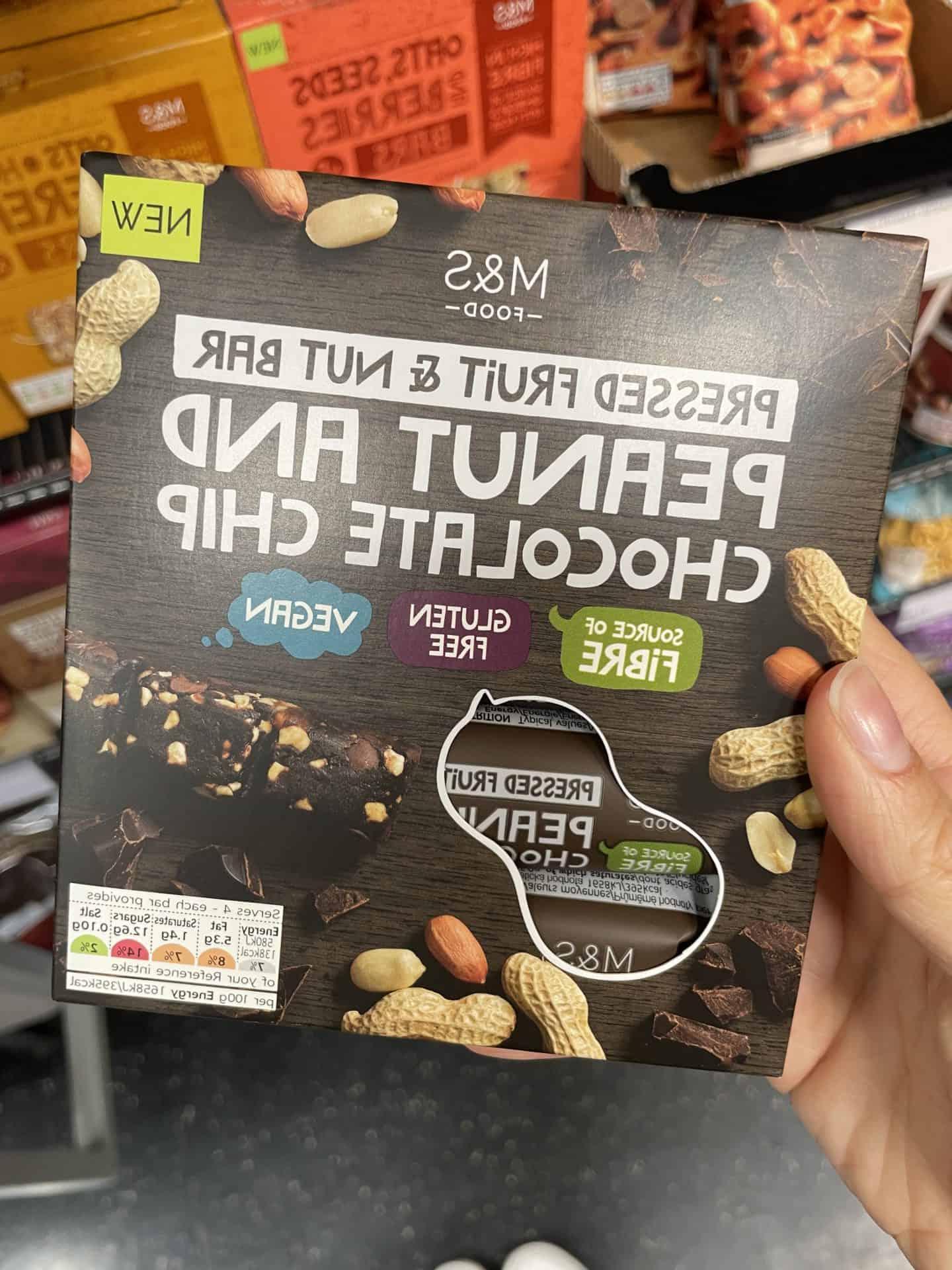 14 Nuovi Prodotti Senza Glutine in M&S 12 m&s gluten free fruit and nut bar 3
