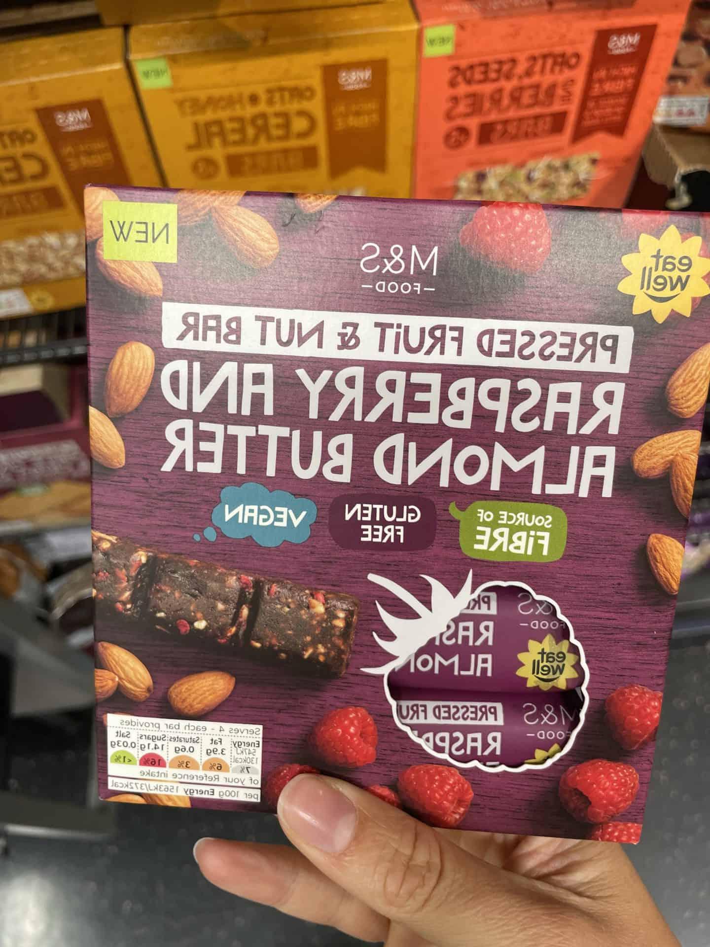 14 Nuovi Prodotti Senza Glutine in M&S 13 m&s gluten free fruit and nut bar 3