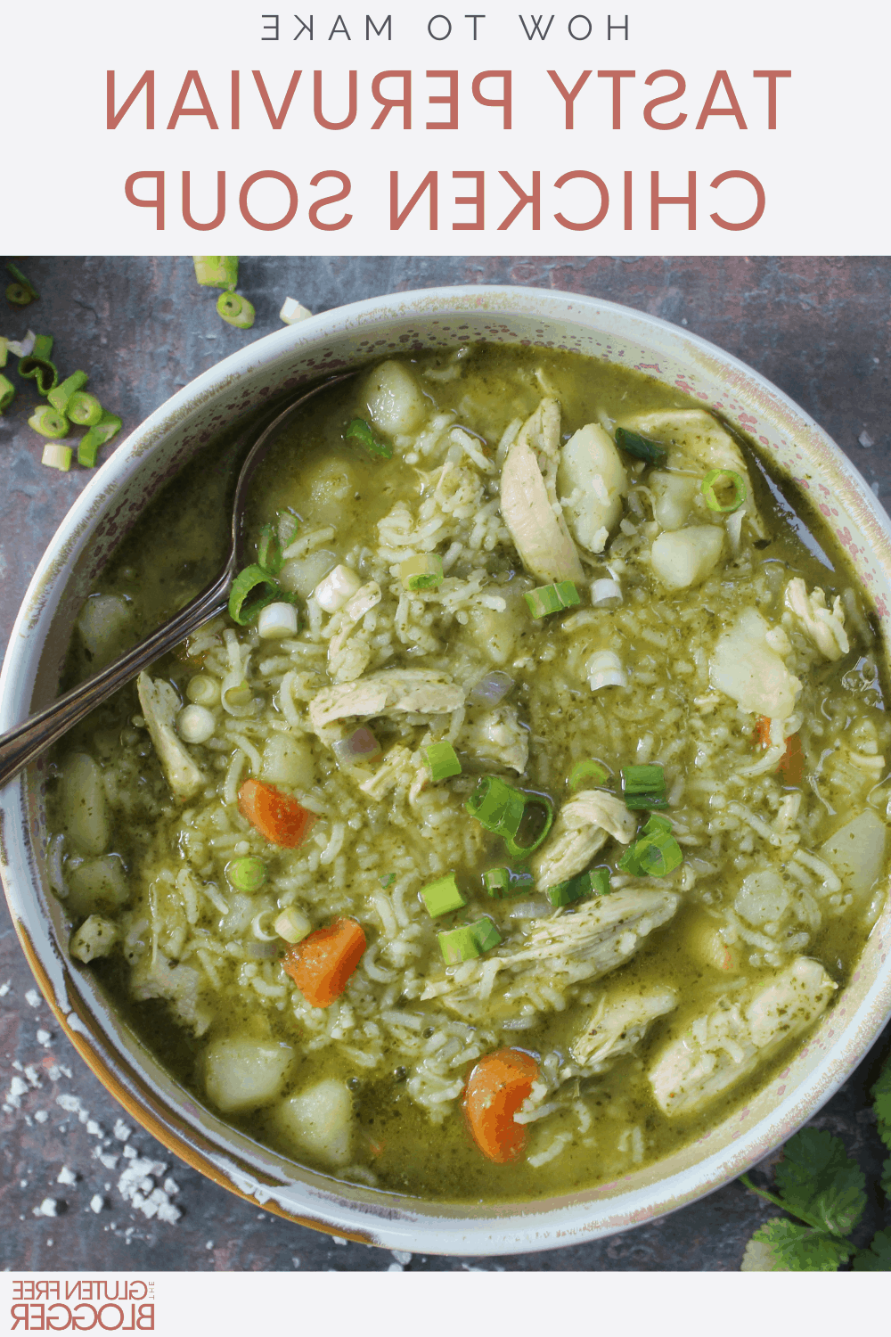 salva la ricetta della zuppa di pollo peruviana