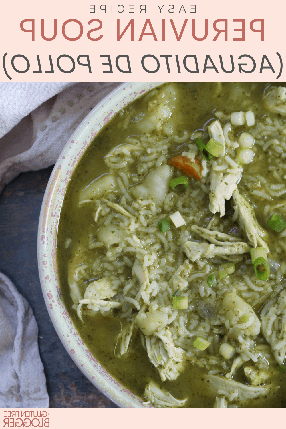 aguadito de pollo ricetta pinterest