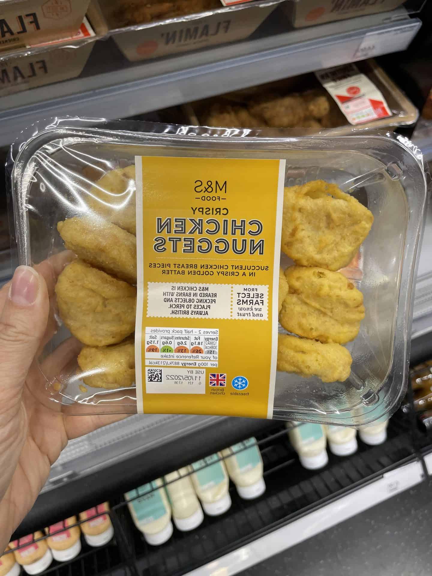 Oltre 20 novità senza glutine (Maggio 2022) 17 m&s chicken nuggets gluten free