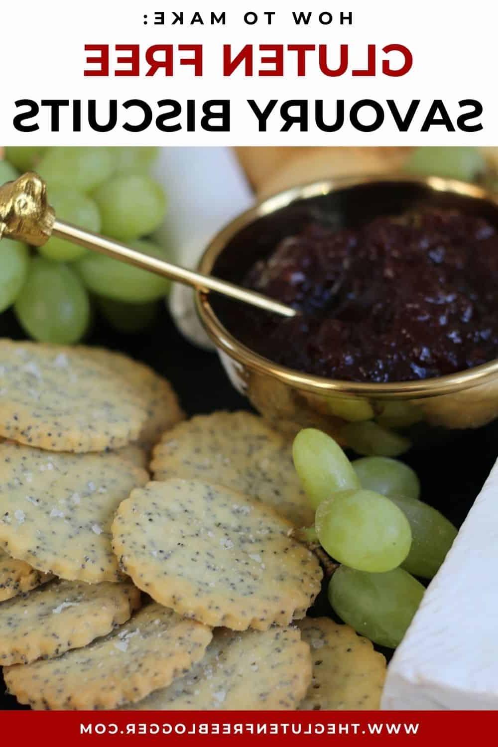Cracker salati senza glutine - biscotti al formaggio