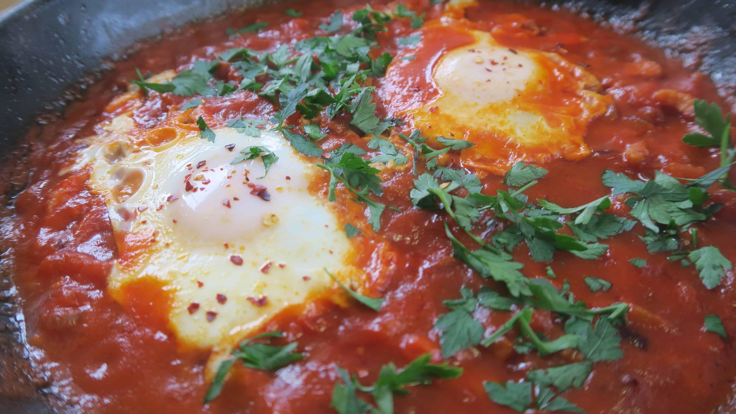 ricetta shakshuka senza glutine uova al forno