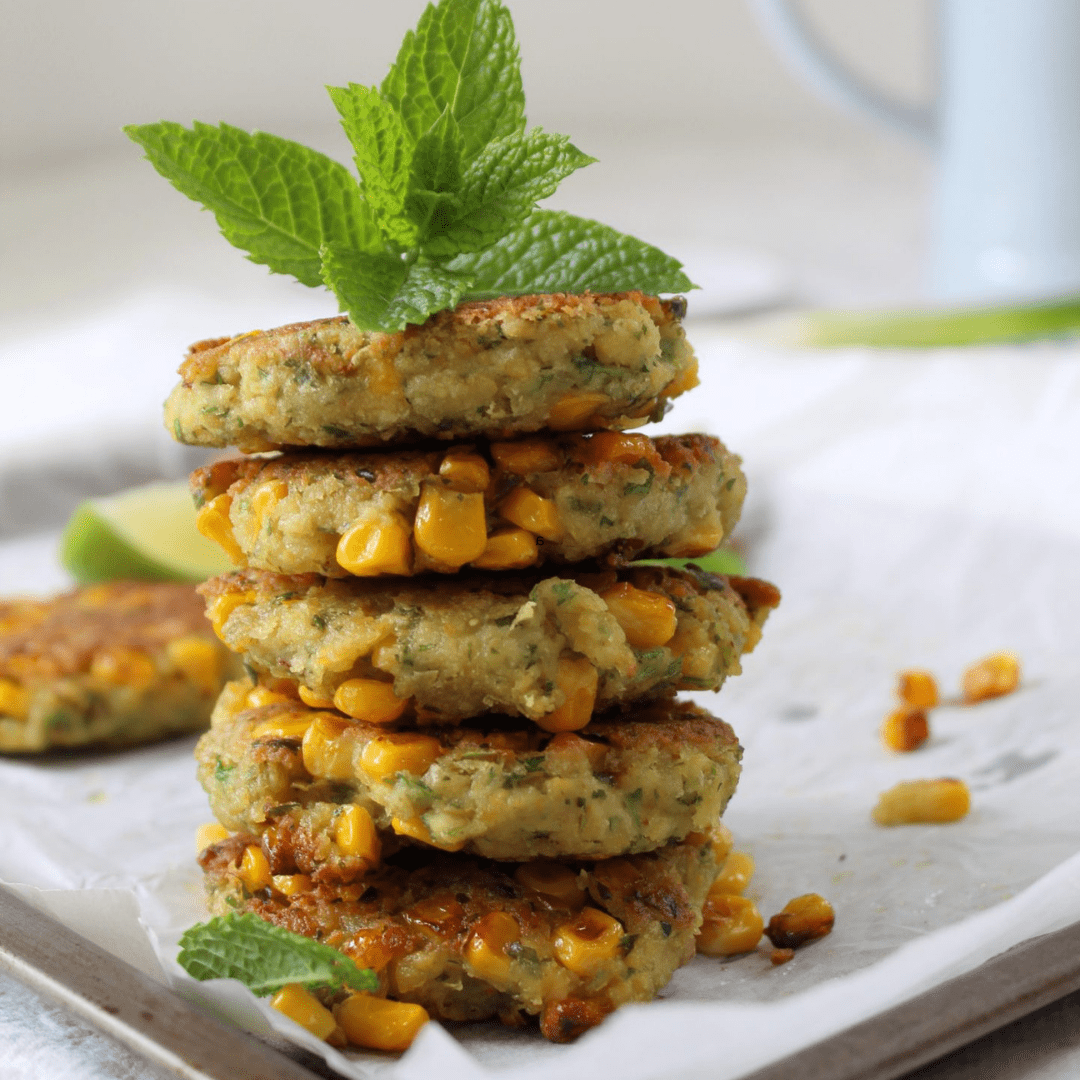10+ Ricette Senza Glutine in Meno di 30 Minuti 3 Frittelle di ceci e mais vegane e senza lattosio per pranzo o cena