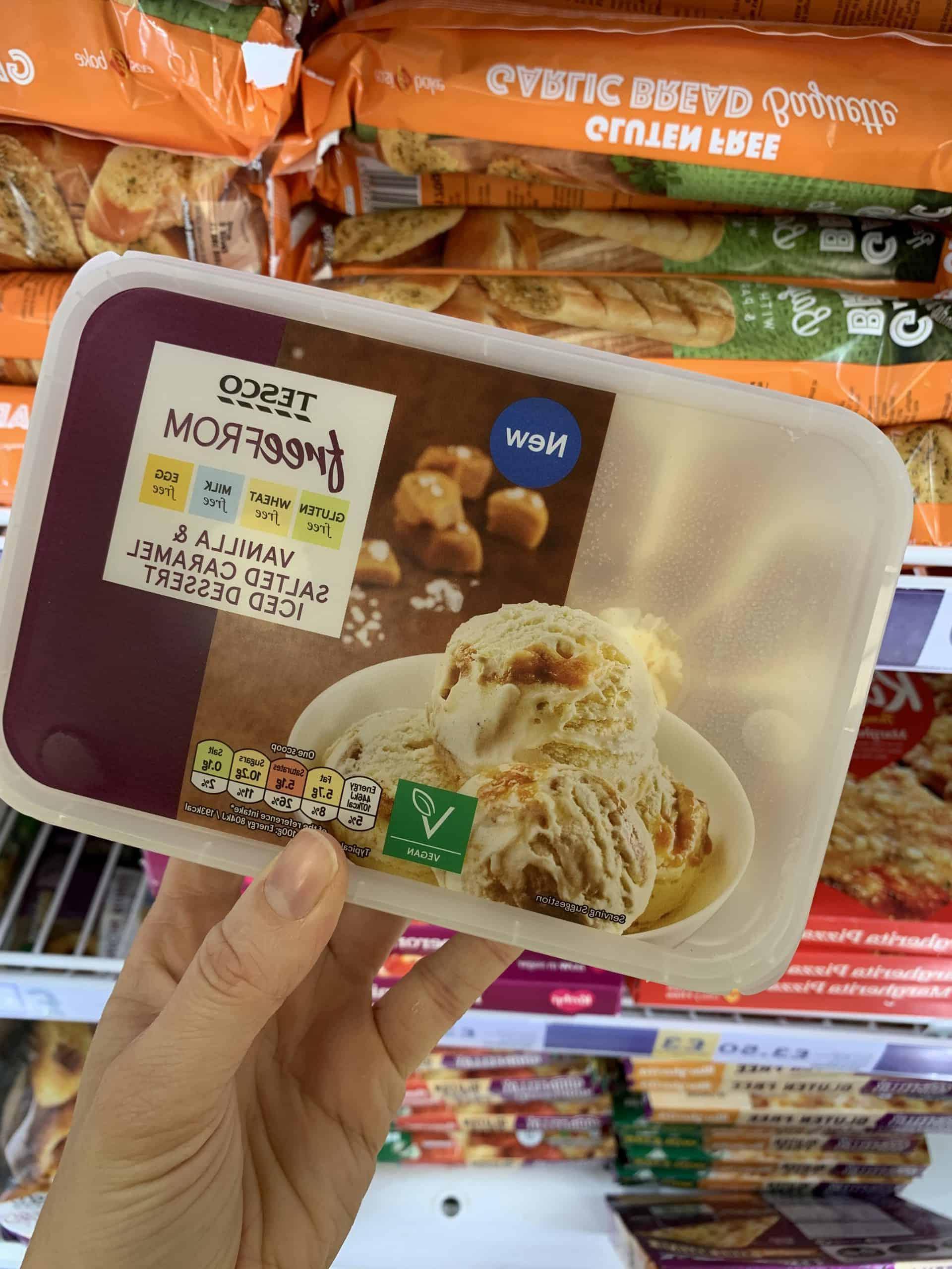 tesco gluten free ice-cream