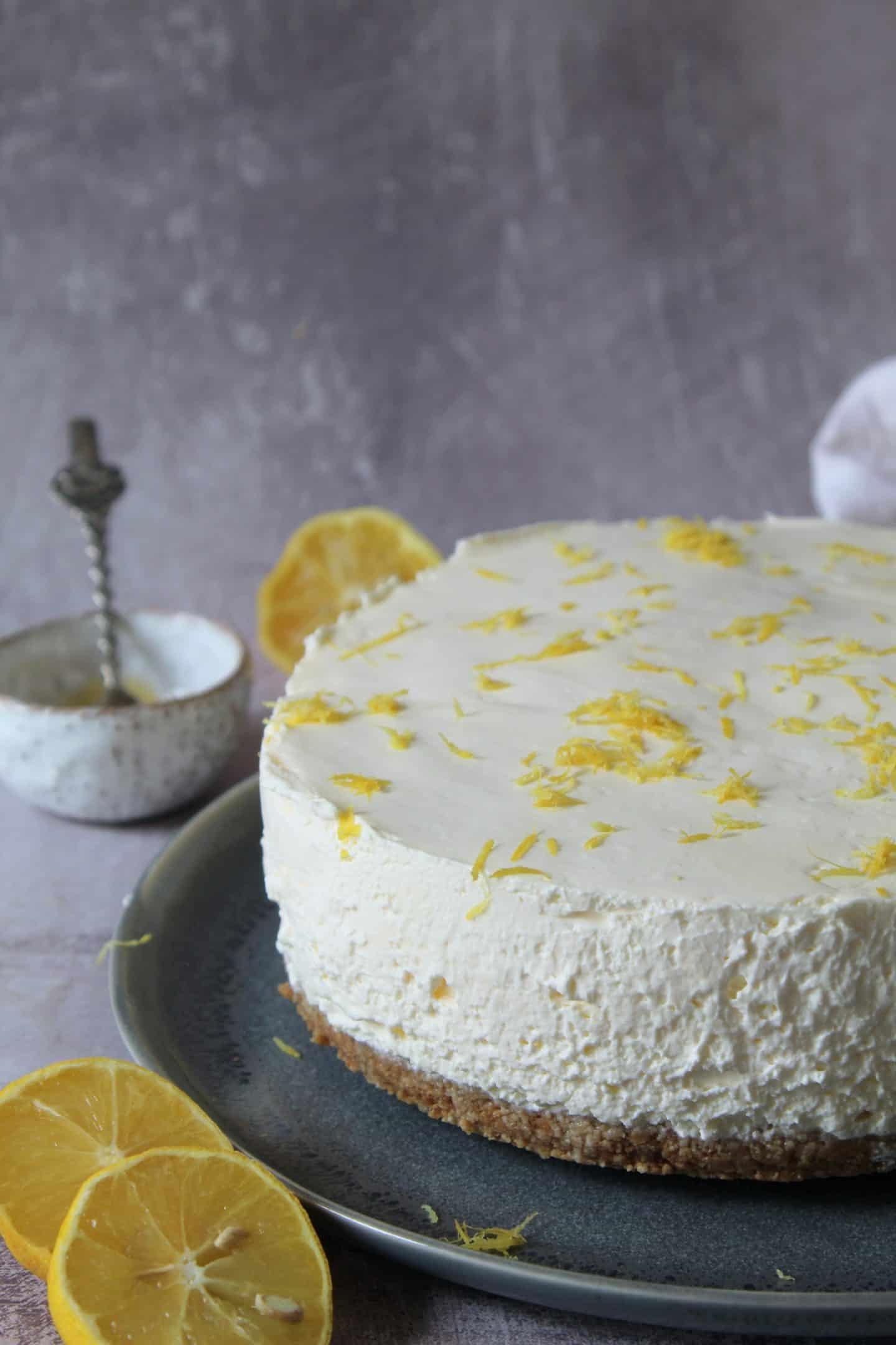 cheesecake al limone senza glutine ricetta senza cottura