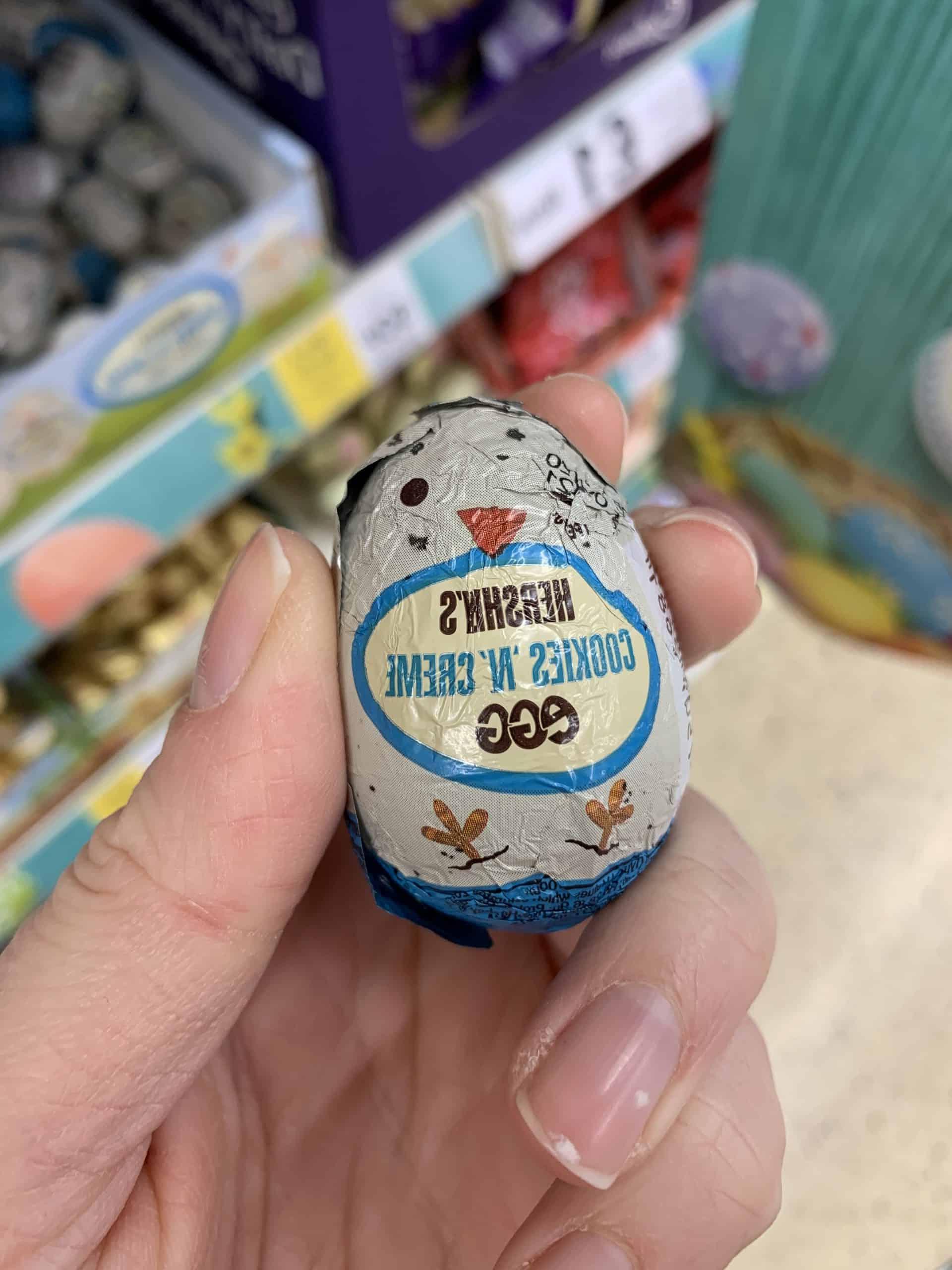 hersheys cookies and cream easter egg gluten free