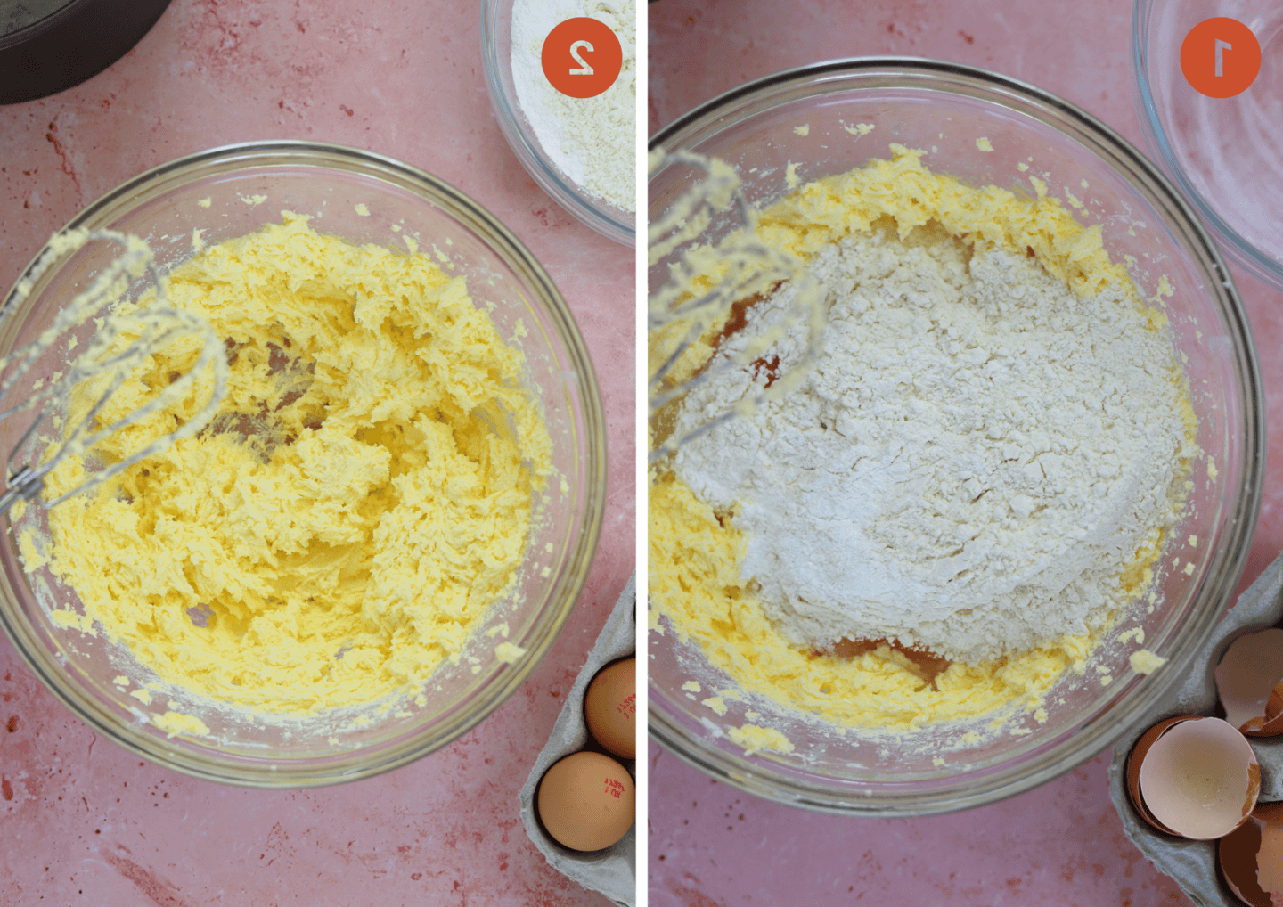 Torta Victoria Senza Glutine 5 In una ciotola capiente, mescolare insieme il burro e lo zucchero fino a ottenere una crema soffice e omogenea, passaggio fondamentale per la base della torta Victoria.