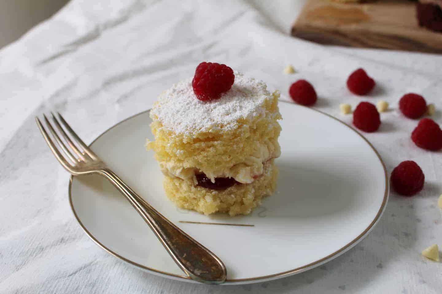 ricetta mug cake senza glutine victoria sandwich