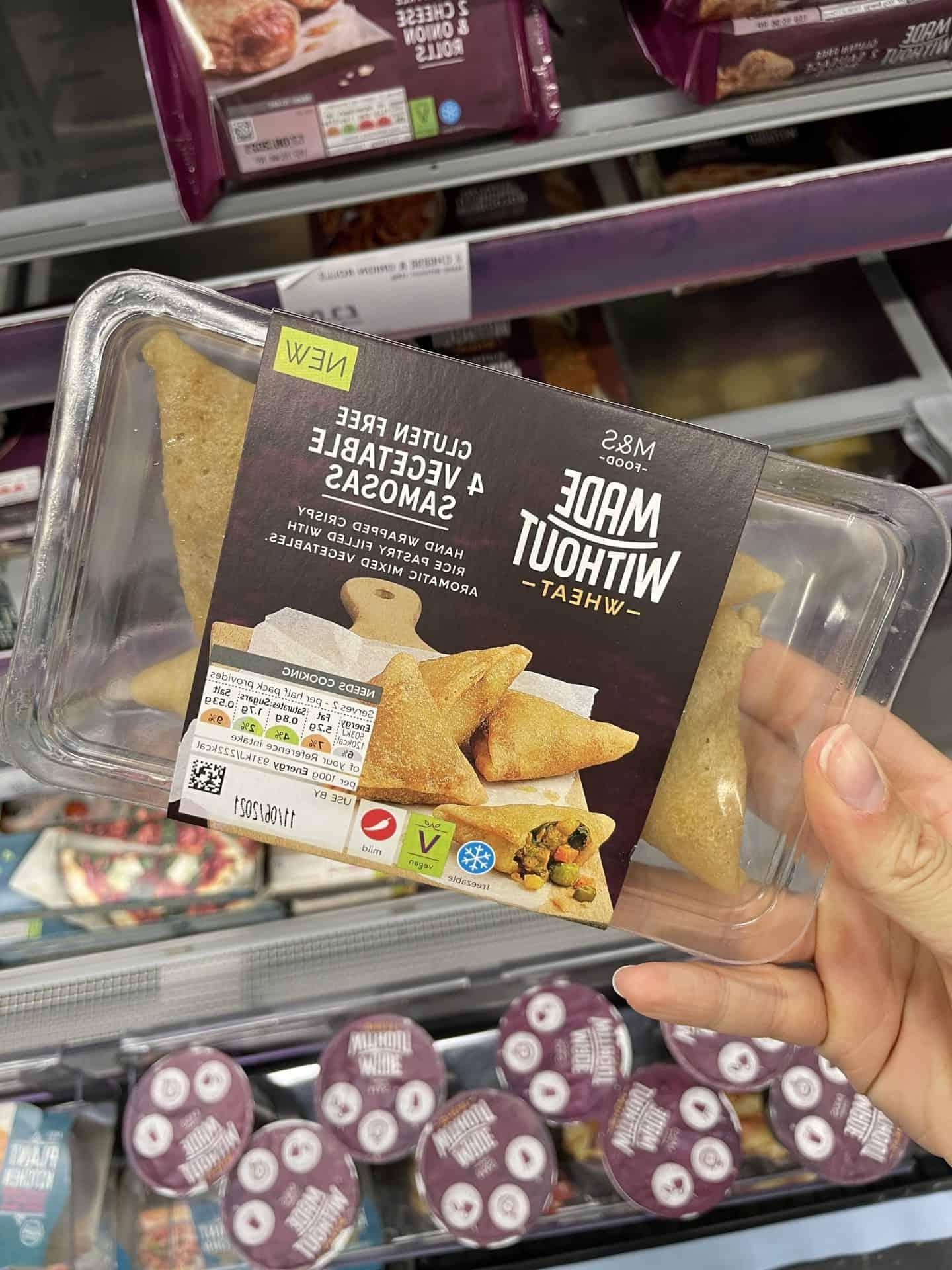 14 Nuovi Prodotti Senza Glutine in M&S 5 m&s gluten free samosas