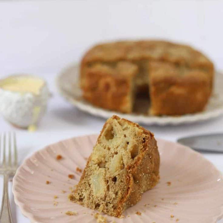 Torta di mele del Dorset senza glutine 6 Torta di Mele del Dorset senza glutine, appena sfornata e pronta da gustare.