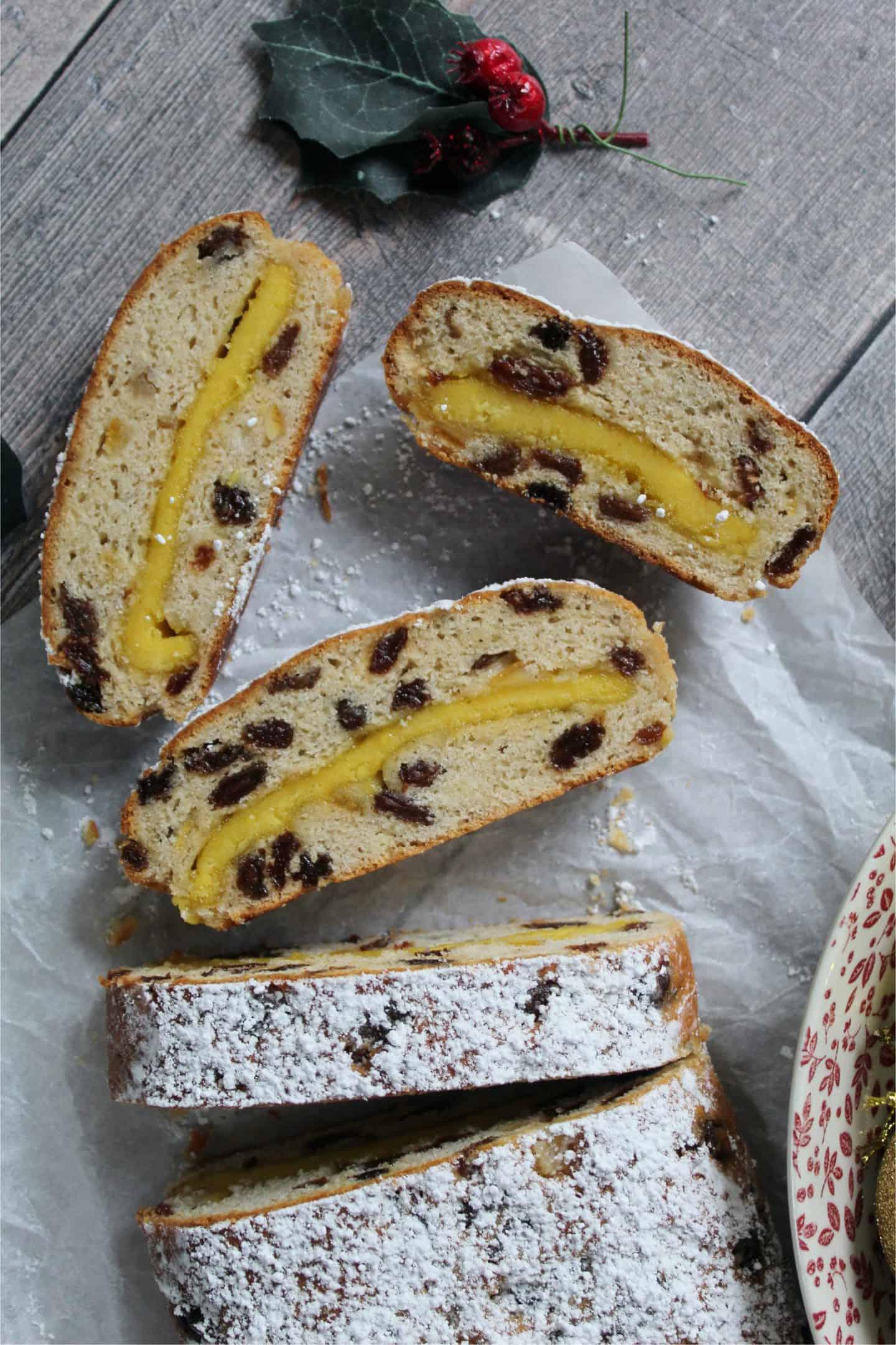 Stollen Senza Glutine 6 Stollen senza glutine prima della cottura