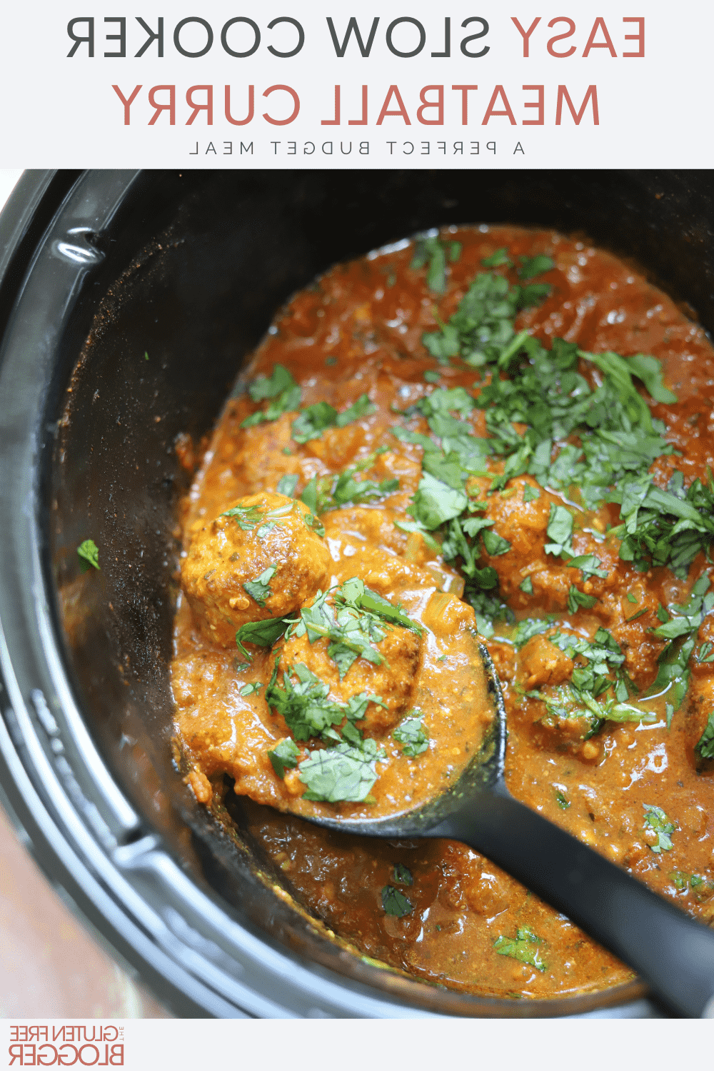 curry di polpette di tacchino senza glutine
